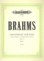 Variationen und Fuge B-Dur ber ein Thema von Hndel op.24 fr Klavier
