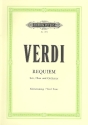 Requiem (1874) fr Soli, Chor und Orchester Klavierauszug