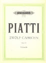 12 Capricen op.25 fr Violoncello