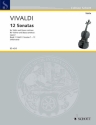 12 Sonaten op.2 Band 2 für Violine und Klavier