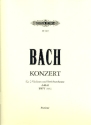 Konzert d-Moll BWV1043 für 2 Violinen und Orchester Partitur