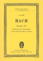 Komm du se Todesstunde Kantate Nr.161 BWV161 Studienpartitur