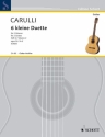 6 kleine Duette op.34 Band 2 (Nr.4-6) fr 2 Gitarren Spielpartitur (Gtze, Walter, ed)