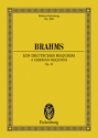 Ein deutsches Requiem op.45 fr Soli, Chor und Orchester Studienpartitur