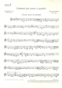 Canzoni fr beliebige Instrumente (SATB), Basso continuo ad libitum Einzelstimme - Tenore, Violin-Schlssel