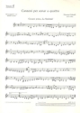 Canzoni fr beliebige Instrumente (SATB), Basso continuo ad libitum Einzelstimme - Tenore, Violin-Schlssel