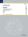 Sonate g-Moll op.13a,6 fr Altblockflte und Klavier
