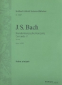 Brandenburgisches Konzert D-Dur Nr.5 BWV1050 fr Orchester Violine solo (principale)