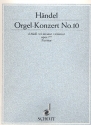 Konzert d-Moll Nr.10 op.7,4 für Orgel und Orchester Partitur (= Cembalo)