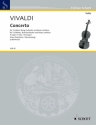 Konzert F-Dur RV551 für 3 Violinen und Streicher für 3 Violinen und Klavier