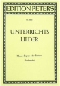 Unterrichtslieder - 60 berhmte Lieder fr mittlere Singstimme und Klavier