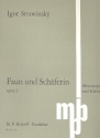 Faun und Schferin op.2 3 Lieder fr Mezzosopran und Klavier (ru/fr/dt)