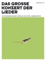 Das groe Konzert der Lieder fr Klavier(Gesang/Gitarre