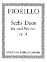 6 Duos op.14 fr 2 Violinen Stimmen