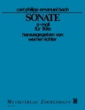 Sonate a-Moll WV132 für Flöte
