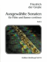Ausgewhlte Sonaten Band 1 (Nr. 1-5) fr Flte und Klavier