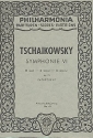 Sinfonie h-moll Nr.6 op.74 fr Orchester Pathetique Studienpartitur