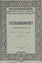 Sinfonie h-moll Nr.6 op.74 fr Orchester Pathetique Studienpartitur