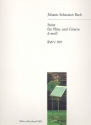 Suite d-Moll nach der Suite c-Moll BWV997 fr Flte und Gitarre