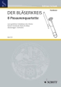 8 Posaunenquartette fr 4 Posaunen Partitur und Stimmen