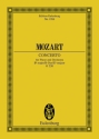Konzert B-Dur KV238 fr Klavier und Orchester Studienpartitur