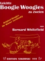 Leichte Boogie Woogies: für Klavier zu 4 Händen