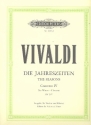 Konzert f-Moll op.8,4 RV297, PV442, F I:25 fr Violine und Orchester fr Violine und Klavier