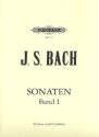 6 Sonaten Band 1 (Nr.1-3) BWV1014-1016 fr Violine  und Klavier