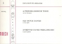 Altniederlndische Tnze um 1500 fr 4 Blockflten (SATB) Partitur