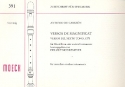 Versos de Magnificat (1578) für 4 Blockflöten (SATB) Spielpartitur