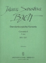 Brandenburgisches Konzert F-Dur Nr.2 BWV1047 fr Orchester Oboe solo