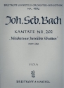 Weichet nur betrübte Schatten Kantate Nr.202 BWV202 Viola