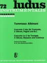 Konzert C-Dur für Trompete, 3 Oboen, Fagott und Bc Stimmen