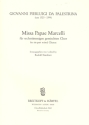 Missa papae Marcelli fr gem Chor Partitur