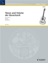Tnze und Stcke aus der Barockzeit fr 3 Gitarren (2 Oktavgitarren ad libitum), solistisch oder chorisch Spielpartitur