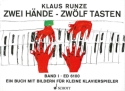 Zwei Hnde - Zwlf Tasten Band 1 fr Klavier