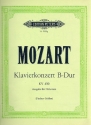 Konzert B-Dur KV540 fr Klavier und Orchester fr 2 Klaviere