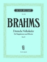 Deutsche Volkslieder Band 1 (Nr. 1-21) fr hohe Singstimme (original) und Klavier