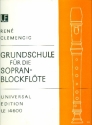 GRUNDSCHULE FUER DIE SOPRANBLOCKFLOETE