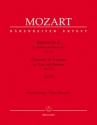 Konzert A-Dur KV219 fr Violine und Orchester fr Violine und Klavier