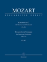 Konzert C-Dur KV467  für Klavier und Orchester Studienpartitur