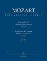 Konzert C-Dur KV467  fr Klavier und Orchester Studienpartitur