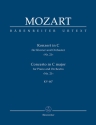 Konzert C-Dur KV467  fr Klavier und Orchester Studienpartitur