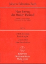 Nun komm der Heiden Heiland Kantate Nr.62 BWV62 Studienpartitur