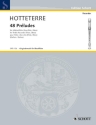 48 Preludes in 24 Tonarten aus op.7 für Altblockflöte (1719)