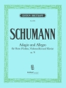 Adagio und Allegro As-Dur op.70 für Horn in F (Violine, Violoncello) und Klavier