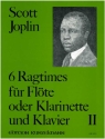 6 Ragtimes Band 2 fr Flte (Klarinette in B) und Klavier