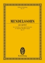 Streichquartett Es-Dur op.12 fr Streichquartett Studienpartitur