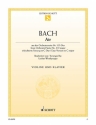 Air D-Dur aus BWV1068 fr Violine und Klavier (C-Dur)