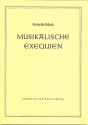 Musikalische Exequien SWV279-281 fr Solostimmen, Chor und Bc